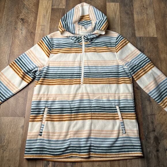 O'NEILL Julia Hoodie Women's Medium Fleece Pullover 1/4 Zip Surfer Skater 5932 - Picture 3 of 12